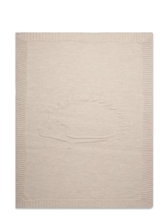 Hedgehod Blanket Wool Home Sleep Time Blankets & Quilts Beige Tartine Et Chocolat