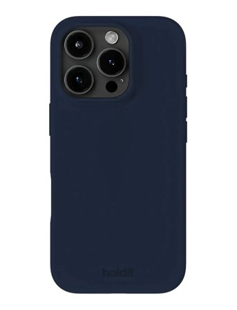 Holdit Silicone Case Iphone 16 Pro - Navy - IPHONE 16PRO