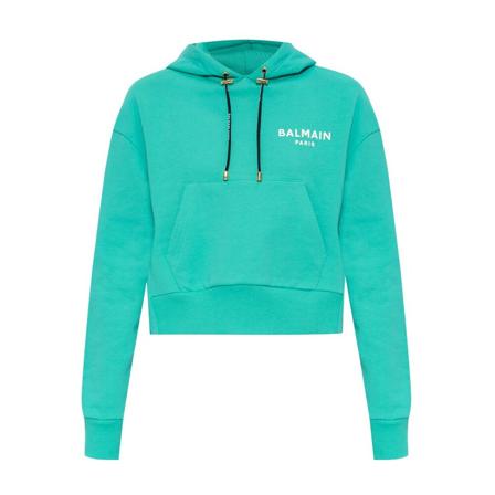 Balmain Sweatshirts blå, Dam, Dam, Storlek: M