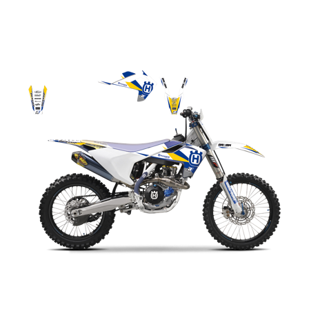 Stickerset Blackbird Dream 3 - Husqvarna FE 501 2017-2019
