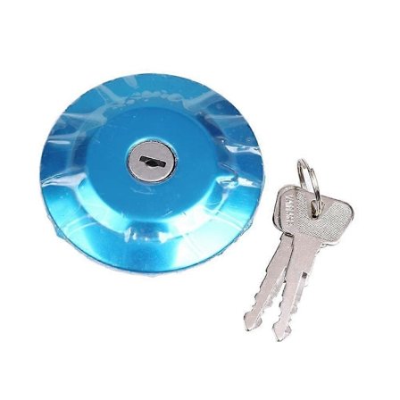 För Yamaha YBR125 YBR 125 Elektriskt Tändningslås Dörrset Tanklock Säte Nycklar (4 Linjer) [db]