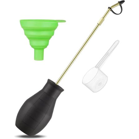 Spreder for Kiselgur – Pulversprøyte / Støvkost for Hage & Hjem, Perfekt for Økologisk Dyrking