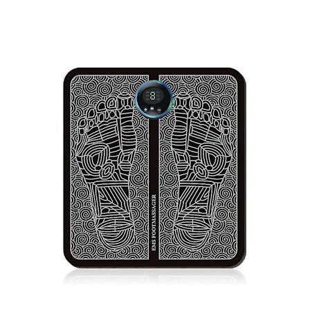 Intelligent Ems Massage Pad Fod Pulsation Terapi Fod Pad Mikrostrøm Fod Massager Usb Genopladelig Model