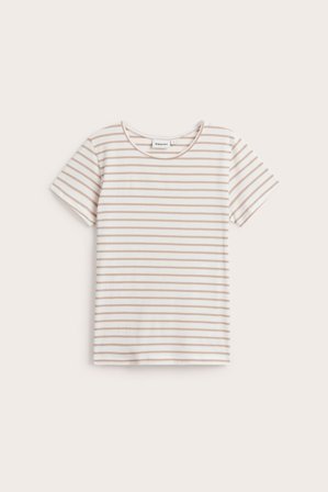 Kappahl | Lyhythihainen peruspaita | Luonnonvalkoinen