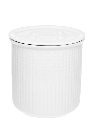 Rörstrand Swedish grace Burk M 0,8 L Snö Köksförvaring Vit