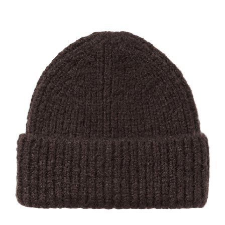 Wera Stickad beanie MOLLY Mössor & hattar Brun ONESIZE