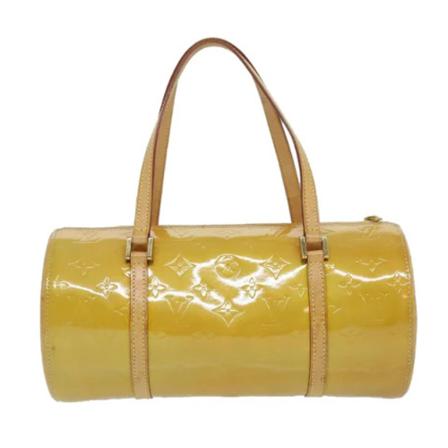 Louis Vuitton Vintage, Beige Leather Louis Vuitton Bedford Geel, Dames, Maat:ONE Size