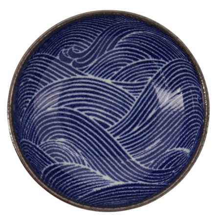 Tokyo design studio Seigaiha Blue skål, 300 ml