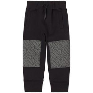 Kids - Burberry Black Timmy Panel Sweatpants 10 Years - Bottoms - 10 years - Black - Junge