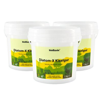 Pakketilbud: 3 stk. Kiselgur Biobasis