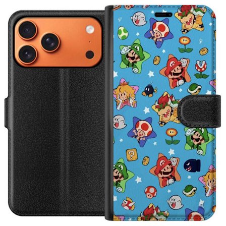 Kompatibelt Plånboksfodral till Apple Apple iPhone 17 Pro Max Nintendo Mario Mönster Switch Spel