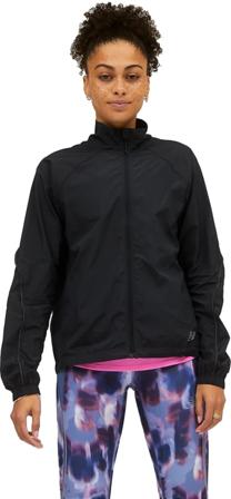 New Balance Women's Impact Run Light Pack Jacket Women unlined workout jackets Black XS