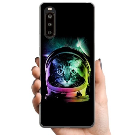 Yhteensopiva Puhelinkuori Sony Sony Xperia 10 II Avaruus Kissat