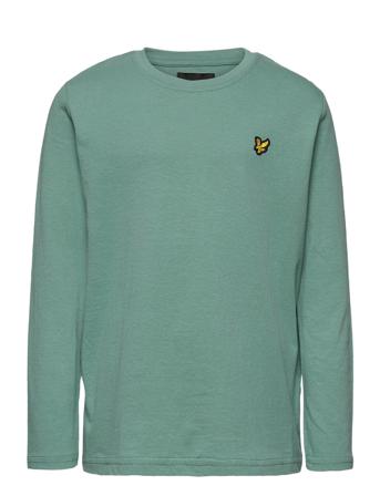 Classic L/S T-Shirt T-shirts Long-sleeved T-shirts Vihreä Lyle & Scott Junior