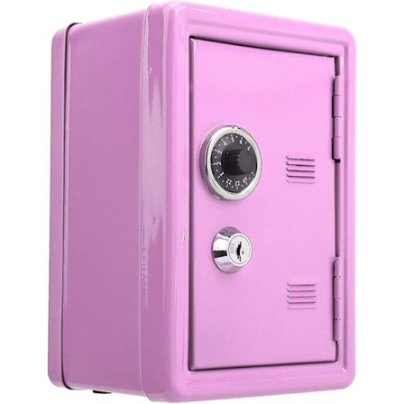 Barne-sparegris, Mini Nøkkel Pengeskrin for Barn Simulering Passord Sikkerhetsboks