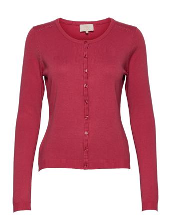New Laura Cardigan Neuletakki Vaaleanpunainen Minus