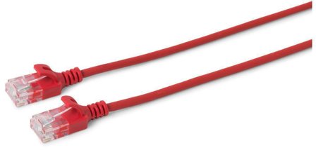 MicroConnect U/UTP CAT6 10M Red Slim,