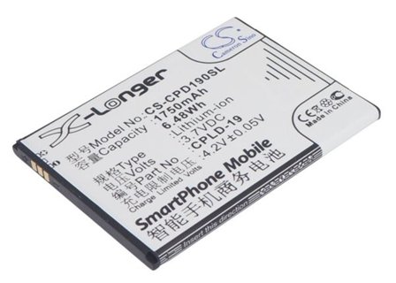 Batteri for SmartPhone, mobil for Coolpad 7295, 5930, 8720 etc.