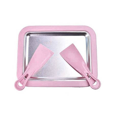 Mini ismaskin kaldplate Multifunksjonell iskremsrulleplate Håndlaget for søt stekt mat Yoghurter Husholdning