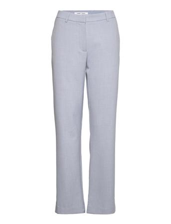 Hoys F Trousers 13195 Byxa Med Raka Ben Blå Samsøe Samsøe
