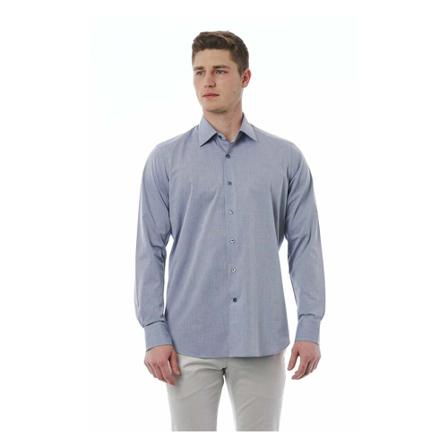 Bagutta Casual Shirts Blå, Herre Skjorter