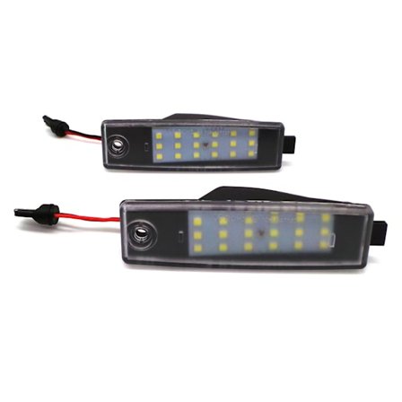 2 kpl Toyota LED rekisteröintivalot Rav 4, Land Cruiser, Harrier, Hiace, Highlander