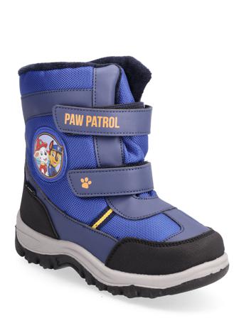 Pawpatrol Snowboot Vinterstøvletter Med Borrelås Multi/mønstret Leomil