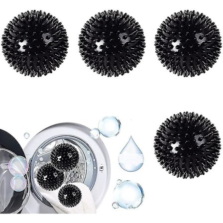 4 st torktumlare bollar, torktumlare bollar doft, torktumlare bollar för tvättmaskiner, bollar svart