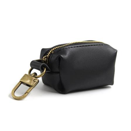 Travel Outdoor Protable koiran kakkapussin annostelija PU-nahkainen pussi Lemmikkien pentu kissan poimintapussin kannattimelle Jätepussien organizer