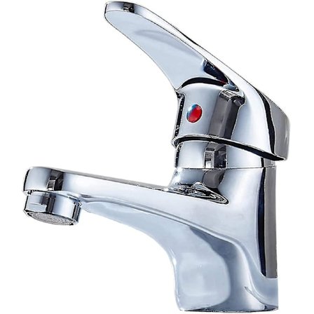 Blandare för handfat Badrumsblandare Varm och kallvattenblandare