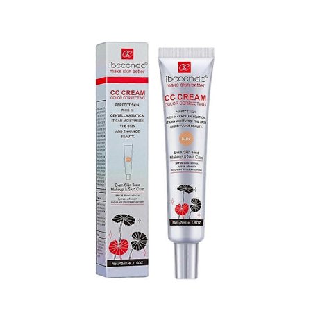 CC Cream med Centella Asiatica Färgkorrigerande CC Cream Lätt Hud