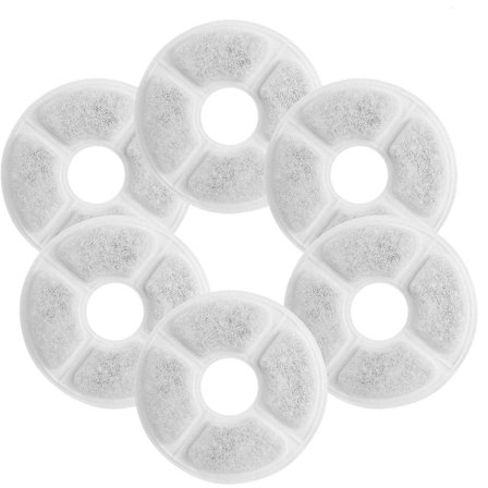 6 pakker Springvand Udskiftningsfiltre Katte- og Hunde Vandfontæne