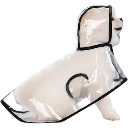 Regnkappa för hundar - BRAND - Modell - Vattentät - Justerbar komfort - Slitstark PVC