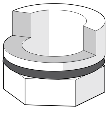 Oras 159670/10 Rørbarriere 120°, Baderom