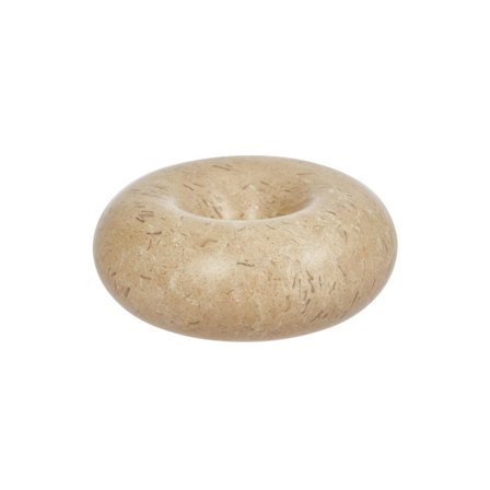 Oyoy living design Savi ljusstake marmor 4 cm, beige | Inredning > Ljusstakar & Lyktor > Ljusstakar > Ljusstake | Bagaren och Kocken