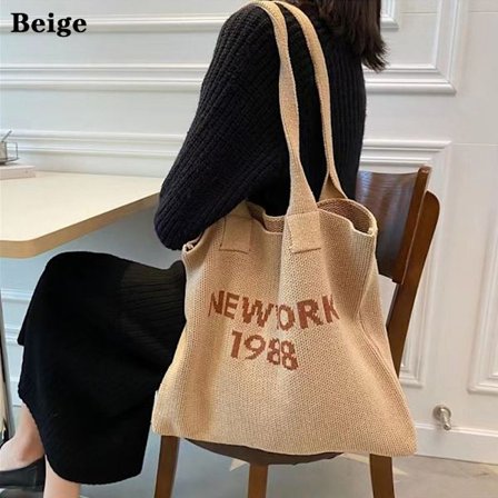 Stoffvesker Skulderveske BEIGE