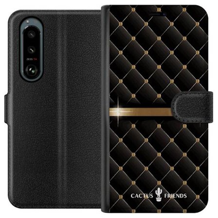 Kompatibelt Lommeboketui til Sony Sony Xperia 5 III Cactus and Friends – NightQuilt