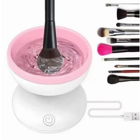Elektrisk Makeupbørste Rengøringsmaskine - Bærbar Automatisk USB