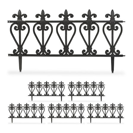 Sängkantlister i plast, 6 st