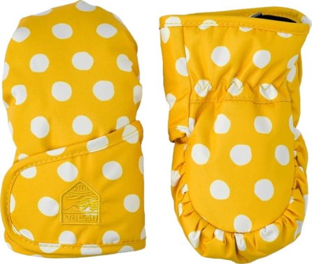 Hestra Kids' Hygge - Mitt Children ski gloves Yellow 3