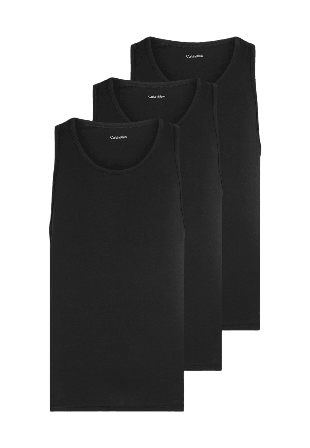 Calvin Klein Tank 3-Pack Kalsonger Herr Svart S