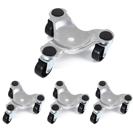4 stk 3 Wheel Mover's Dolly Moving Furniture Furniture Mover