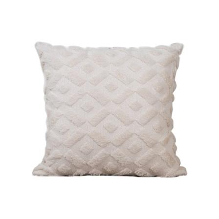 2 st Mjuka Plysch Dekorativa Kuddfodral Lyxig Stil för Soffa