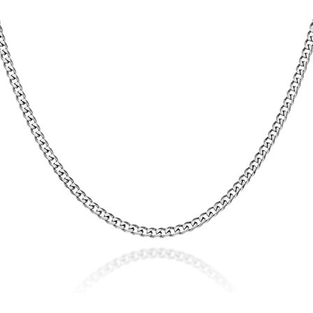 Kubansk länkkedja, 3/6/8/10/12 mm Guldkedjor Chunky halsband, 18 / 20 tum 18k guldpläterad Hip Pop kostymsmycken