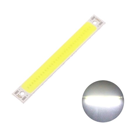 LED COB Strip 1W 3W Varm Kold Hvid Blå Rød LED lyskilde F