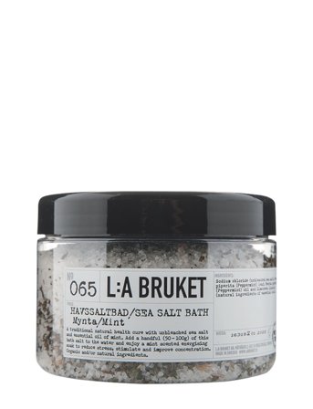 L:a Bruket 065 Sea Salt Bath Mint - Nude - 450 g