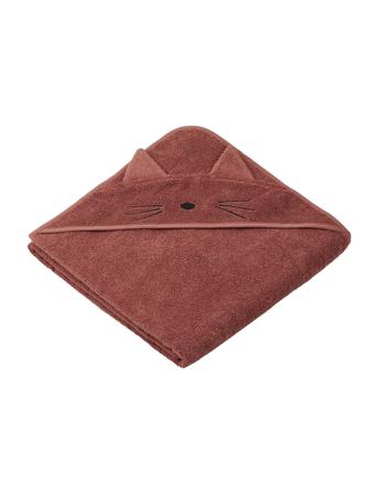 Augusta Hooded Towel Home Bath Time Towels & Cloths Towels Brun Liewood