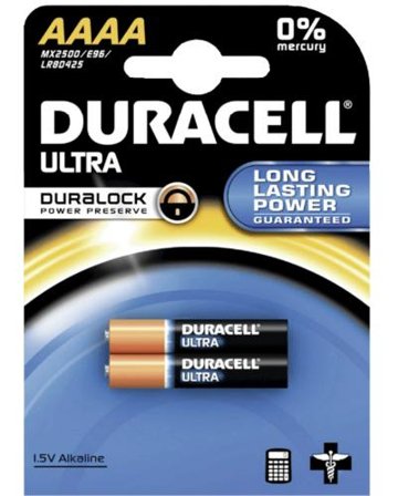 Duracell Ultra AAAA/K2