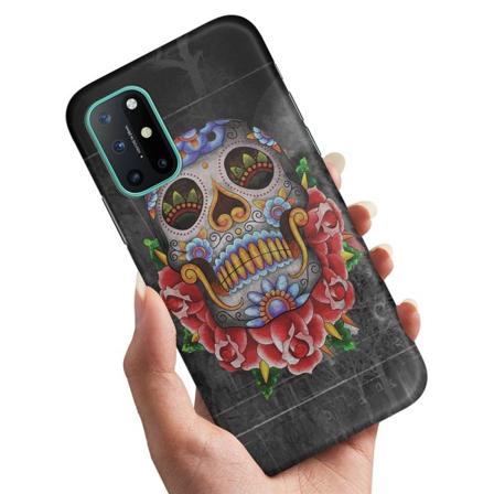 Oneplus 8t - Skal / Mobilskal Blomster Döskalle