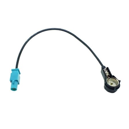 9.8" Bilradio/Stereo Antenne Adapter FAKRA Z Stik Til ISO Han Antennekabel For RG174 Biltilbehør